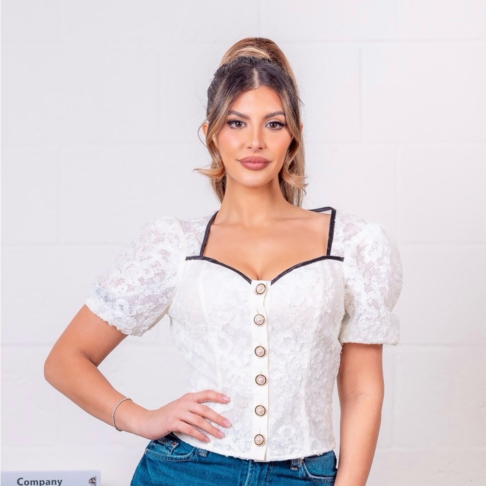 3D Flower Top